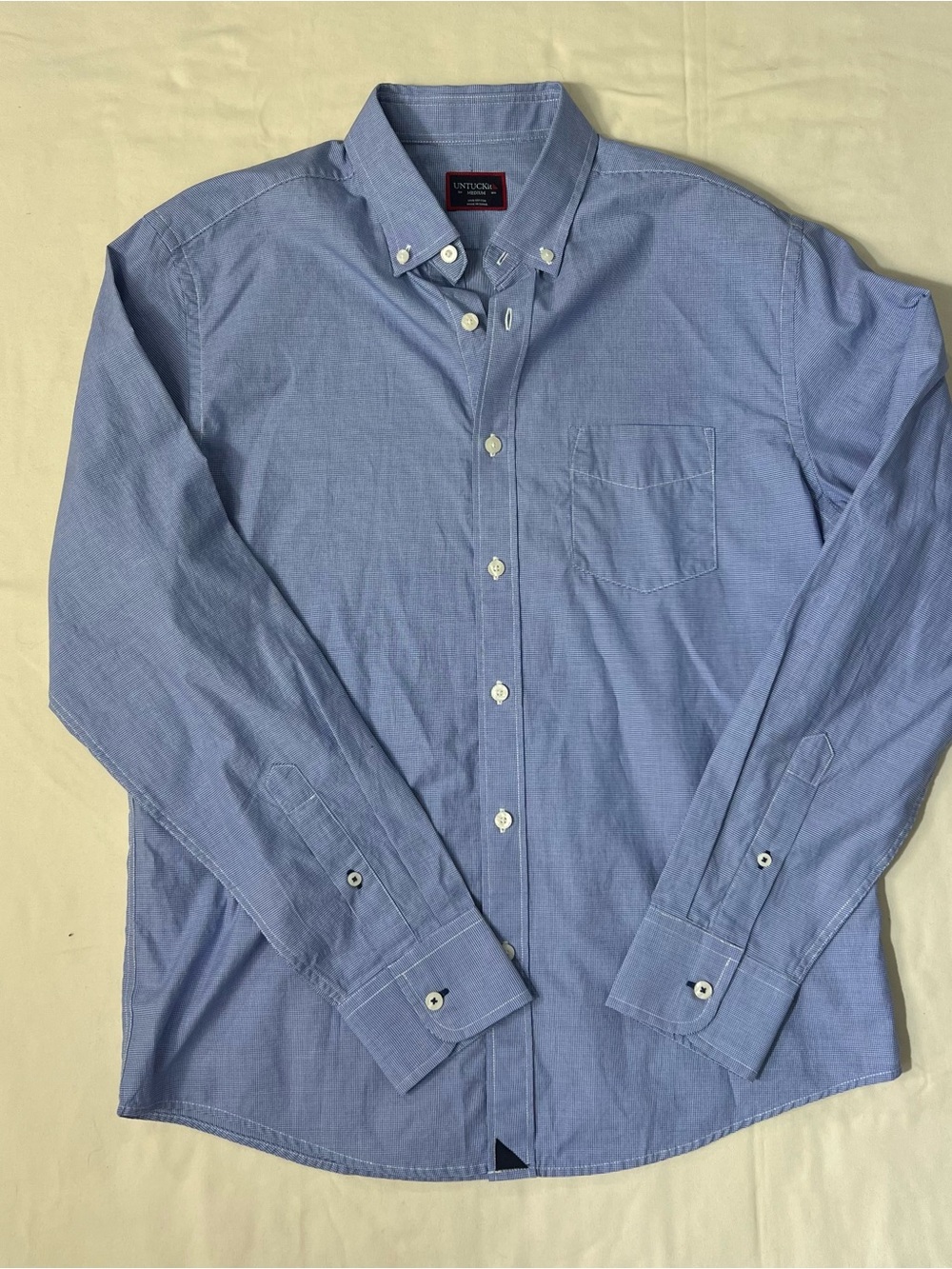 UNTUCKit Slim Fit Light Blue Button-Down Shirt